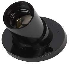 Патрон Е27 настенный черный бакелит ЭРА в #REGION_NAME_DECLINE_PP# - изображение Изображение: патрон е27 настенный черный бакелит эра в #REGION_NAME_DECLINE_PP#