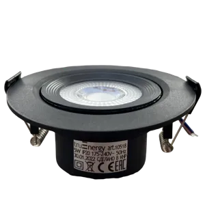 Cветильник светодиодный встраиваемый поворотный направленного света, круг, 5W, черный, т.м.TruEnergy в #REGION_NAME_DECLINE_PP# - изображение Изображение: cветильник светодиодный встраиваемый поворотный направленного света, круг, 5w, черный, т.м.truenergy в #REGION_NAME_DECLINE_PP#
