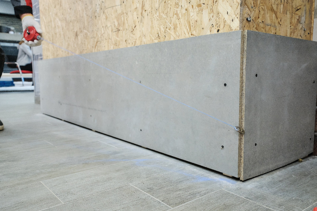 Монтаж Hauberk на ЦСП и плоский шифер Монтаж Hauberk на ЦСП и плоский шифер