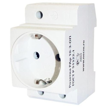 Розетка с заземляющим контактом РАр10-3-ОП Shuko TDM  в Минске - изображение Изображение: розетка с заземляющим контактом рар10-3-оп shuko tdm  в Минске