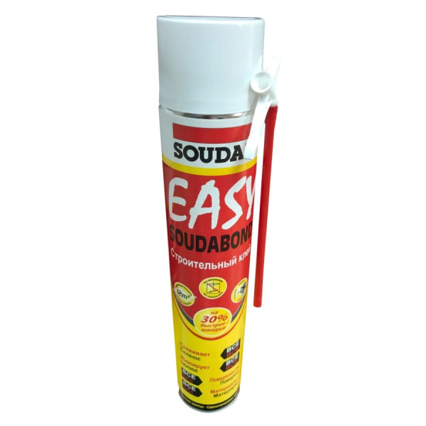 Клей строительный полиуретановый "Soudal" SOUDABOND Easy 750 мл