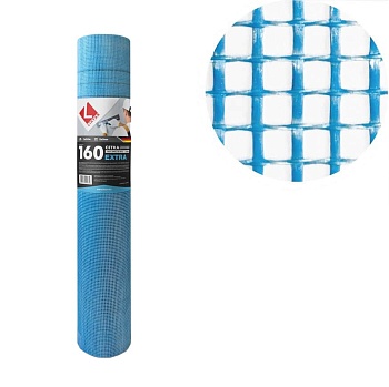 Картинка: стеклосетка 160 ячейка 5х5; 1х50м, fassade standart т.м.lihtar в Минске