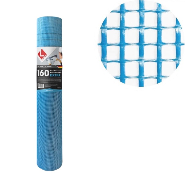 Изображение: стеклосетка 160 ячейка 5х5; 1х50м extra (высший сорт)  в Минске