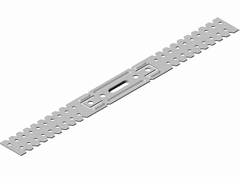 Картинка: подвес прямой  антивибрационный 120 мм для профиля cd 60/27 в Минске