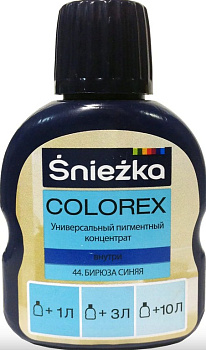 Картинка: красители colorex №44 (бирюза голубая) 0.10л в Минске