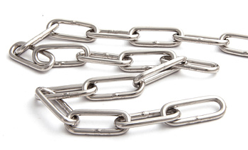 Цепь сварная LLC М3 длинное звено DIM763 (бухта/100м)