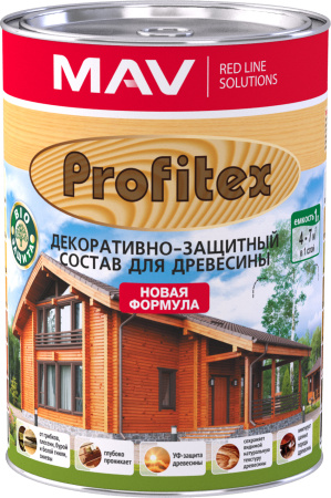 Состав PROFITEX декоративно-защитный для древесины тик 3л  (2,2кг)  в Минске - изображение Изображение: состав profitex декоративно-защитный для древесины тик 3л  (2,2кг)  в Минске