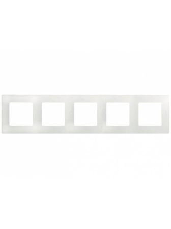 Рамка 5 постов (белая) Etika т.м.Legrand в Минске - изображение Изображение: рамка 5 постов (белая) etika т.м.legrand в Минске