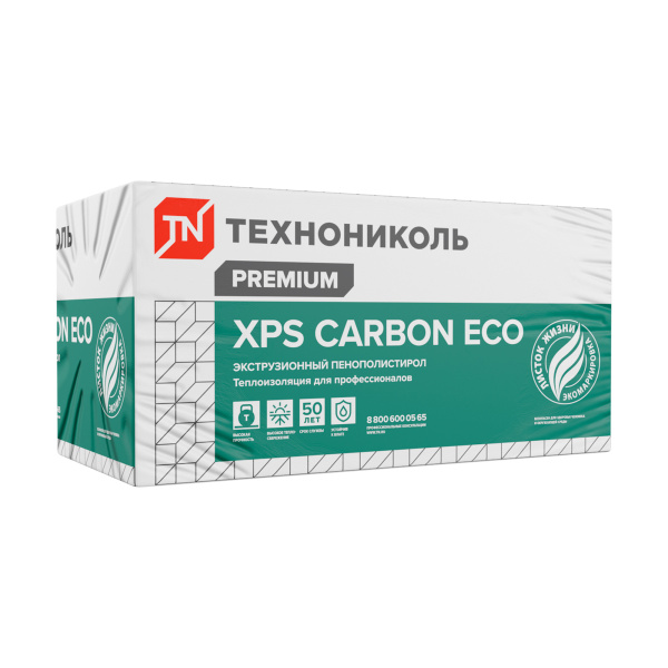Плиты пенополистир. экстр. XPS ТЕХНОНИКОЛЬ CARBON ECO 1180х580х40-L (10 листов 0.27376 м3/6,8440м2)  в #REGION_NAME_DECLINE_PP# - изображение Изображение: плиты пенополистир. экстр. xps технониколь carbon eco 1180х580х40-l (10 листов 0.27376 м3/6,8440м2)  в #REGION_NAME_DECLINE_PP#