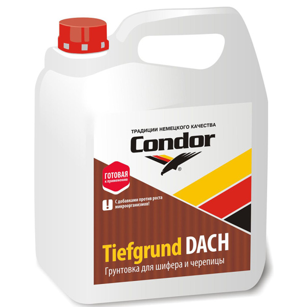 Грунтовка ВД «Tiefgrund Dach» (Тифгрунт Дах) (канистра 5кг) в #REGION_NAME_DECLINE_PP# - изображение Изображение: грунтовка вд «tiefgrund dach» (тифгрунт дах) (канистра 5кг) в #REGION_NAME_DECLINE_PP#