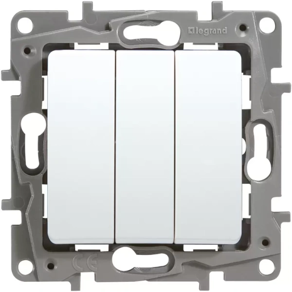 Выключатель Legrand Etika Plus (белый) 3 кл.10А  в #REGION_NAME_DECLINE_PP# - изображение Изображение: выключатель legrand etika plus (белый) 3 кл.10а  в #REGION_NAME_DECLINE_PP#