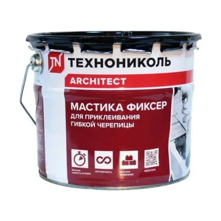 Изображение: мастика для гибкой черепицы технониколь  №23 (фиксер) 3,6кг в Минске