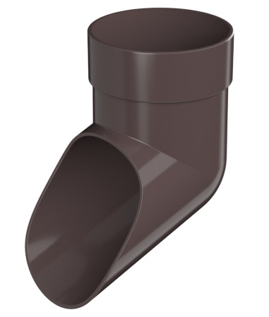 Изображение: слив трубы тн оптима коричневый ral 8019 в Минске