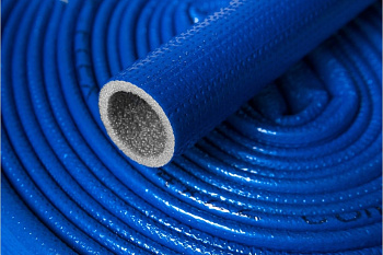 Картинка: трубка теплоизоляционная pe compact 6*22*2000 мм,  синяя в Минске