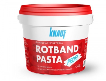 Изображение: финишная шпатлевка ротбанд паста профи 18кг в Минске