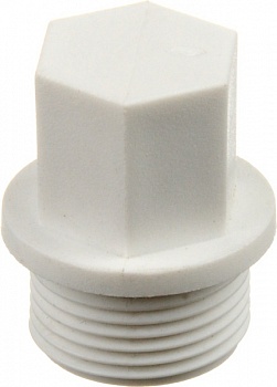 Картинка: заглушка резьбовая 25х3/4 (900/150) valfex серая (рф) в Минске