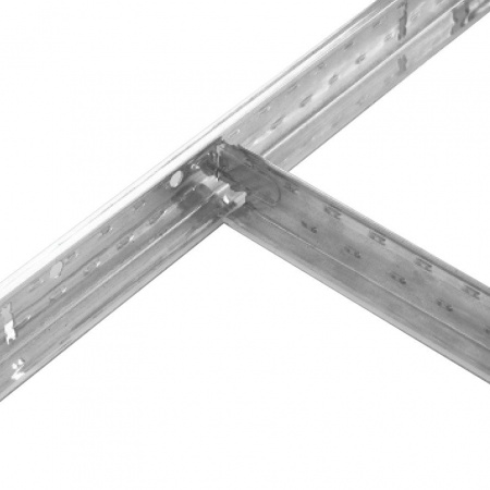 Т-профиль 24х28х600 белый  Т-профиль 24х28х600 белый