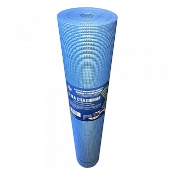 Картинка: сетка стеклянная армирующая фасадная ссш -160 (100) 1800/1800 (рулон 50м2) в Минске