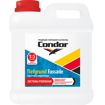 Картинка: грунтовка н п 1 д «tiefgrund fassade» стб 1263 (канистра 5кг) в Минске