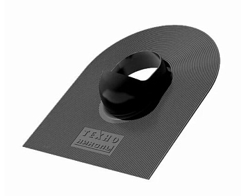 Картинка: проходной элемент технониколь (шинглас), черный в Минске