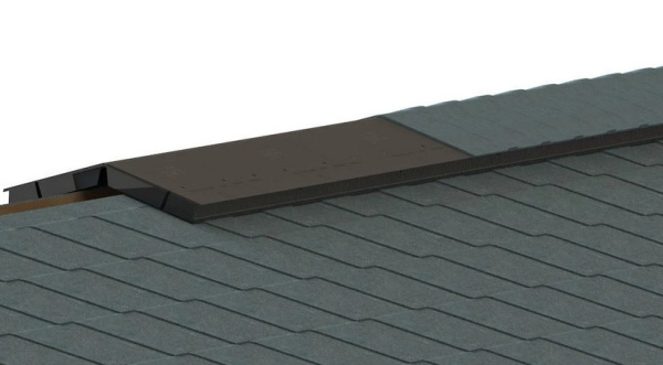 Изображение: аэратор коньковый технониколь 0,61м (черный) в Минске