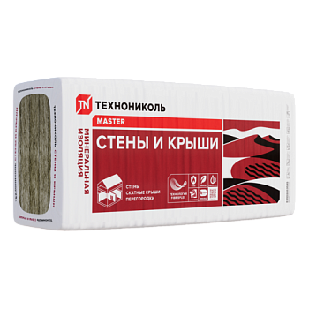 Картинка: плиты теплозвукоизоляционные 34 pn стены и крыши проф (24) 1200*600*50 в Минске