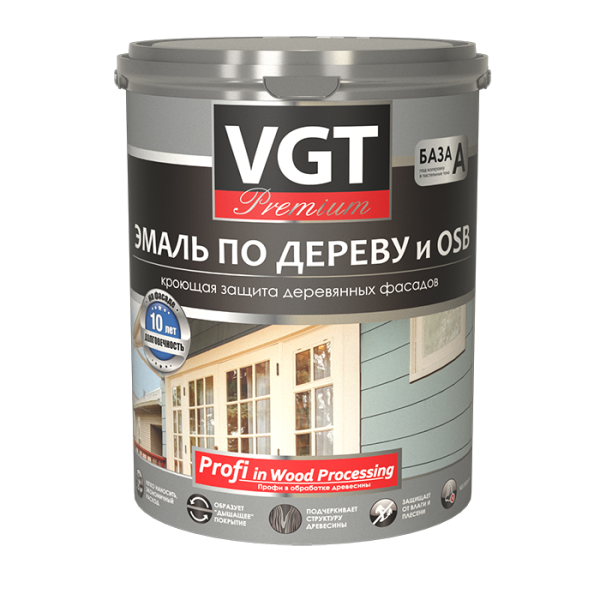 Изображение: эмаль вд-ак-1179 по дереву "профи", джинсовый синий, 2,5 кг в Минске