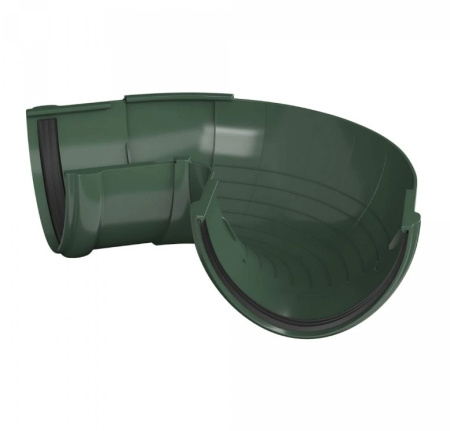 Изображение: угол желоба 90* тн пвх  (зеленый)  в Минске