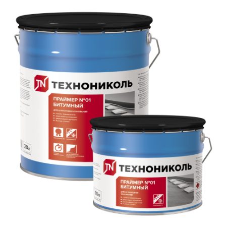 Изображение: праймер битумный технониколь №01, ведро (20л),16кг рб в Минске