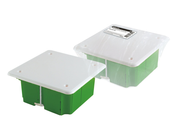 Коробка распаячная СП 92х92х45мм крышка, метал.лапки,IP20  TDM в #REGION_NAME_DECLINE_PP# - изображение Изображение: коробка распаячная сп 92х92х45мм крышка, метал.лапки,ip20  tdm в #REGION_NAME_DECLINE_PP#