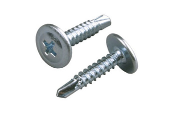 Саморез с п/ш сверло 4,2х19.Ц6.хр.бцв.(упак/1000шт)