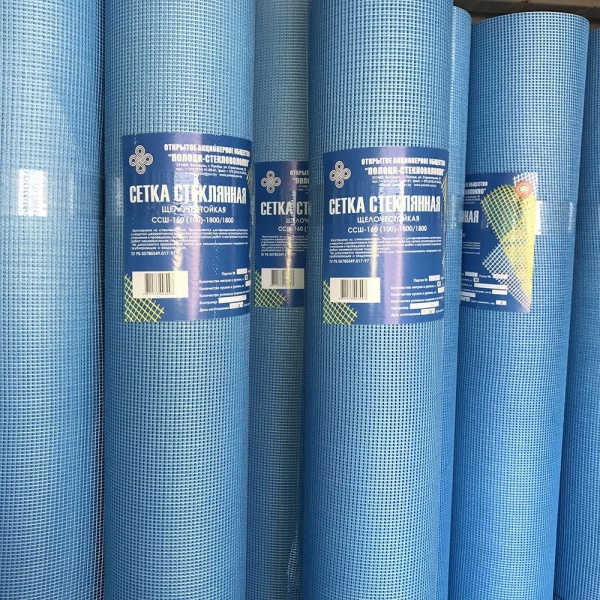 Изображение: сетка стеклянная армирующая фасадная ссш -160 (100) 1800/1800 (рулон 50м2) в #REGION_NAME_DECLINE_PP#