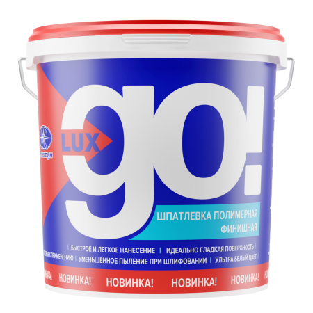 Изображение: шпатлевка полимерная "lux go", 18 кг в Минске