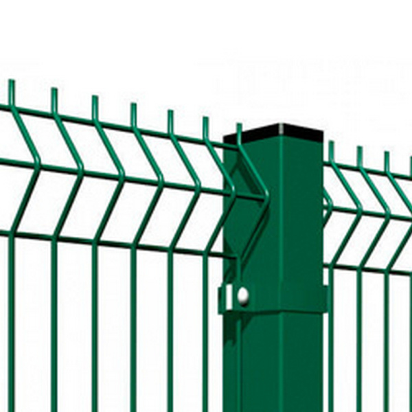 Изображение: сварная сетчатая панель в покраске ral 6005 яч. 60,0/60,0-200,0 высота 1,23 диаметр 3,0/3,8 в Минске